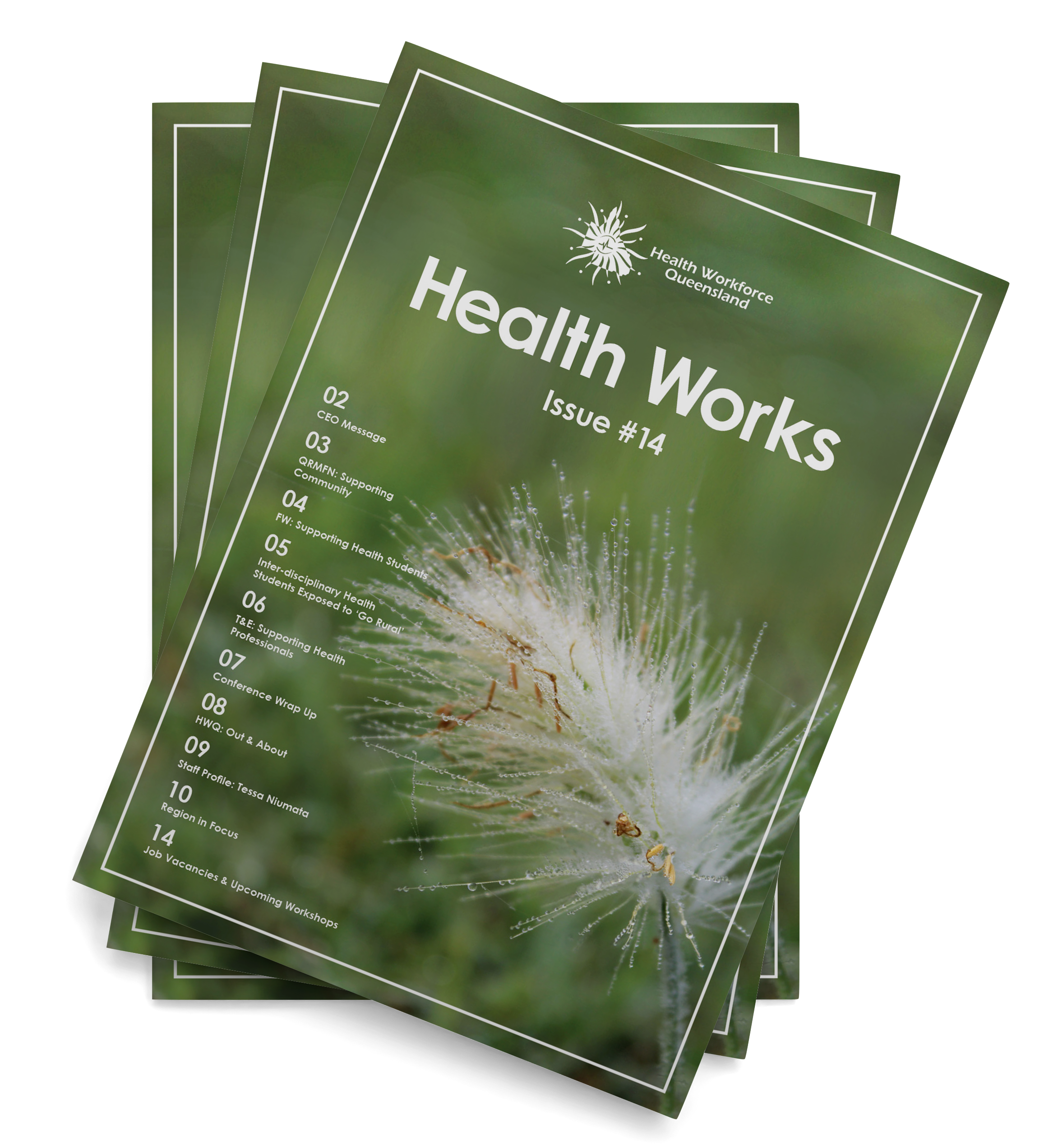 Health Works Issue 14 Mockup