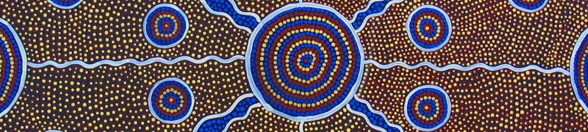 Aboriginal artwork banner